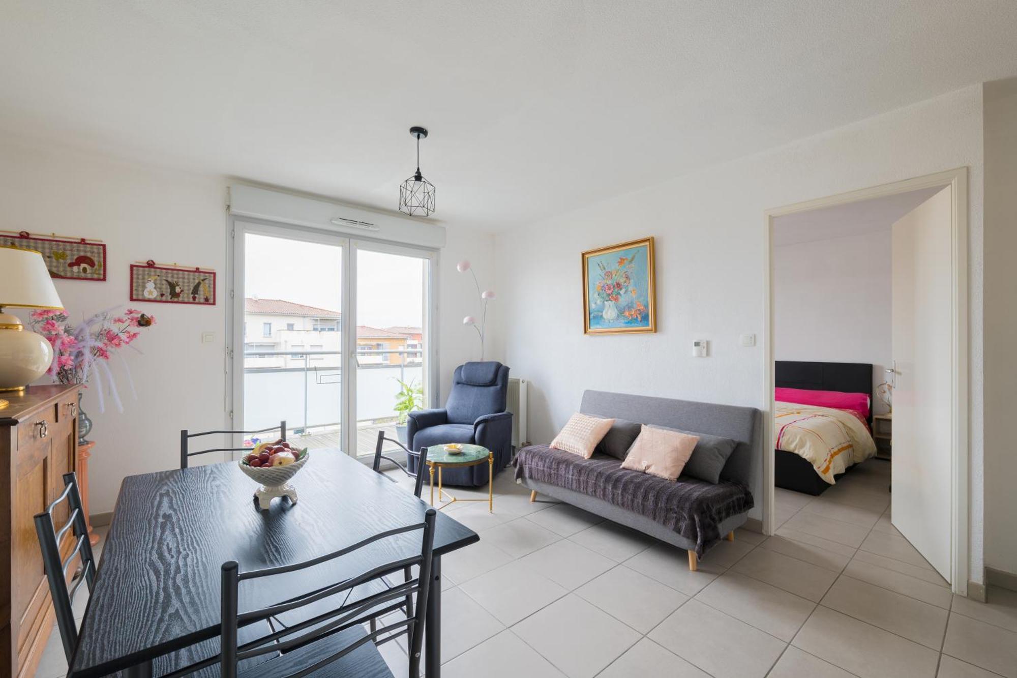 T2 Calme & Charmant Proche De Toulouse - A 2Min Du Campus Tbs Quint-Fonsegrives Exterior foto